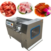 Commercial multifunctional meat slicer 500kg/h stainless steel meat slicer meat slicer shredder dicing machine chicken dicing ma