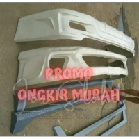 aksesoris mobil bodykit belakang dan sidekirt altis body kit bodikit