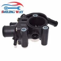 SMILING WAY# Coolant Thermostat Housing Assembly For Ford Focus 2000-2004, Escape 2001- 2004, Mazda Tribute 2001-2004 2.0L