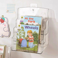 กล่องเก็บหนังสือภาพ, สำหรับเด็ก, ออแกไนเซอร์หนังสือ, โปร่งใส, ชั้นวางหนังสือต้นไม้ Oxford, ออแกไนเซอ