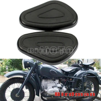 Motorcycle Parts Rubber Gas Fuel Tanks Traction Side Cover Pads Black For Zundapp DB DS DBK KS KS750 M72 R75 K750 BW40 Sidecar