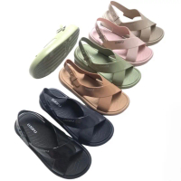 Sandal luofu Wanita Sandal jelly karet Sandal luofu Sandal Luofu import Size 36-40