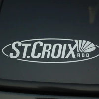 For Fishing Sticker Vinyl Cut Out Decal St. Croix Ocean Fish Boat Truck Window V102 Car Styling