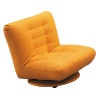 文創集 拜亞斯 貓抓皮革單人可旋轉和室椅/沙發椅(六色可選)-68x60x65cm免組