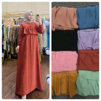 Gamis Dress Rempel dada airflow