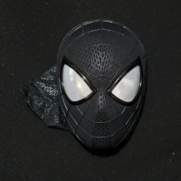 Customized Spider Man 2nd Generation Mask Movie Restoration Garfield Version Peter Parker Mask Handmade Simulation Mask