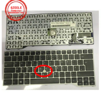 UK New for Fujitsu Lifebook E733 E734 E743 E744 Without Backlit Laptop Keyboard