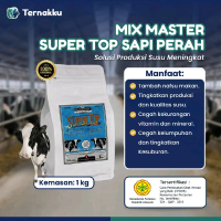 Mix Master Premix Super Top Sapi Perah 1 Kg - Suplemen Pakan Pemacu Penggemukan Sapi Perah