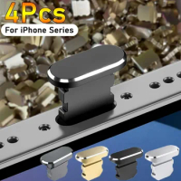 Anti Dust Plugs Metal Dust Plug Charm for IPhone 14 Pro Max Mini 13 12 IPad AirPods Charging Port Stopper Dust Caps Protector