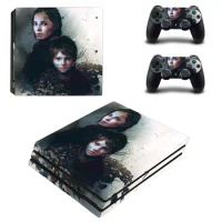 A Plague Tale Innocence PS4 Pro Skin Sticker For Sony PlayStation 4 Console and Controllers PS4 Pro Skin Stickers Decal Vinyl