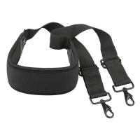 Camera Video Bag / Tripod Bag Accessories Single Elastic Decompression Shoulder Strap with Metal Hook, Free Tracking Number