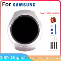 Brand new LCD display suitable for Samsung Gear S2 R720 SM-R720 LCD touch screen digitizer assembly with frame replacement part