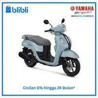 Yamaha Fazzio Hybrid LUX Sepeda Motor [OTR Jabodetabekser] Greenish Gray Tangerang