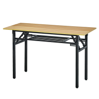 簡易折疊桌培訓桌長方形擺攤桌學習書桌會議長條桌餐桌可折疊