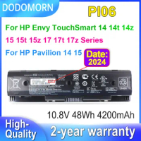 DODOMORN PI06 Laptop Battery For HP Pavilion 14 15 Envy 14t 14z 15t 15z 17 17t 17z M7 HSTNN-DB4O PI06XL PI09 10.8V 48Wh 4200mAh