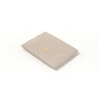 Dompet CHRISTIAN DIOR CARO FREESIA BEIGE CALFSKIN CARD HOLDER 100% ORIGINAL 10X7CM