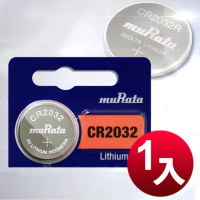 muRata 公司貨 CR2032 / CR-2032 鈕扣型鋰電池(1顆入)