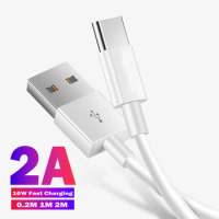 0.2M 1M 2M 2A Fast Charging Cable For Xiaomi Poco X3 Pro USB Type C Data Cable For Samsung A51 Huawei Mate 20 Lite Realme 7 5G