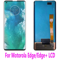 6.7“Original New For Motorola Edge/Edge+ LCD Touch Screen Digitizer Assembly Replacement For Motorola Edge LCD With Frame