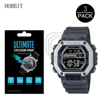 3pcs Explosion-proof Watch Film For Casio MWD-110H LA-20WHS GMD-S5600 GMW-B5000TCC DW-5600MWCAT Screen Protector Not Glass