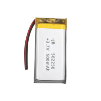 Banggood 3.7V 500mAh 502250 052250 Lipo Polymer Lithium Rechargeable Li-ion Battery Cells for Bluetooth Smart Watch Speaker MP3