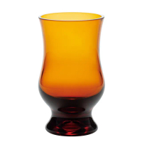 【廣田硝子】昭和BYRON珈琲玻璃杯_琥珀_250ml