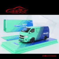 Tarmac Works 1:64 toyota Hiace widebody Falken Collection of Simulation Alloy Car Model Children Toys