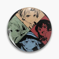 Klasik Mushoku Customizable Soft Button Pin Hat Cute Creative Jewelry Lapel Pin Brooch Fashion Cartoon Metal Women Badge Collar