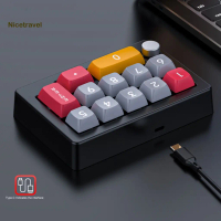 Applicable to [Ni] Mechanical Keyboard Pc Keyboard 13-key Macro Programmable Wired Gaming Keyboard w