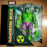 Original Dst Marvel Select Green Hulk Red Hulk Anime Action Figures Collection Model Toys Marvel Leg