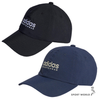 Adidas 帽子 老帽 泡泡紗 黑/藍【運動世界】IP6315/IR7911