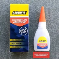 Adhefix Lem Tetes 5 Menit Cyanoacrylate Adhesive Super Strong Lem Setan Korea