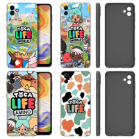 Toca Life World Game Phone Case For Samsung Galaxy A01 A03 Core A04 E A02 A05 A10 A20 A21 A30 A50 S A6 A8 Plus A7 2018 Cover