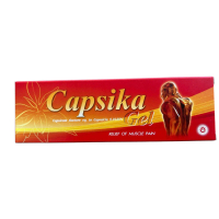 COD. Capsika Gel ( Capsaicin 0.0125% ) 100 g บรรเทาอาการปวดเมื่อยตามร่างกาย