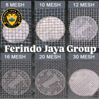 Kawat Wiremesh Mesh 8 Stainless 304 / Kawat Nyamuk Mesh 8 Meteran SS 304 - Tebal 0.43mm