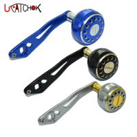 UCOK New Model High Quality aluminum alloy handle grip Fishing Reel Handle for Water-drop Reel Hole size 8x5mm for Daiwa, Ryobi