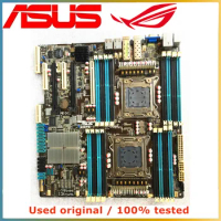 For ASUS Z9PE-D16-10G/DUAL Computer Motherboard LGA 2011 DDR3 64G For Intel C602 X79 Desktop Mainboard SATA III PCI-E 3.0 X16