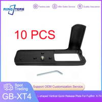 10PCS GBXT4 Metal Hand Grip Handle Quick Release Plate Holder for Fuji Fujifilm X-T4 XT4 on Tripod Head GB-XT4