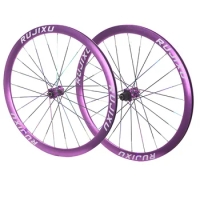 RUJIXU 700C melon wheels, 120 ring, sharp Jason, 38mm frame height, road disc brakes, bicycle wheels, aluminum alloy rims, wheel
