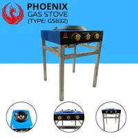 Kompor 1 dan 2 Tungku Kwali Range Tekanan Tinggi / Kwali Range High Pressure With Soup Bowl PHOENIX 