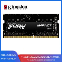Kingston Memoria DDR4 RAM 16GB 8GB 32GB 3200 2666 2400MHz Laptop Memory 260Pin PC4-25600 21300 19200 1.2V SODIMM Notebook Memory