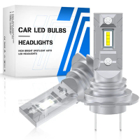 Lampu Hadapan LED Kereta H7 Plug & Play Mini Infinite dengan Lampu Berkeluminan Tinggi