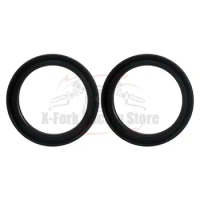 Fork Oil Seal Pair Kit For Yamaha FZX250 ZEAL 1991 1992 Seals New 2pcs