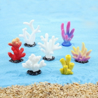 裝飾珊瑚樹脂小珊瑚魚缸仿真配件造景擺件仿真品水族箱裝飾水草