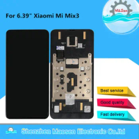 6.39"Original M&amp;Sen For Xiaomi Mi Mix3 MiMix 3 MI MIX 3 Super AMOLED LCD Display Screen With Frame+Touch Panel Screen Digitizer