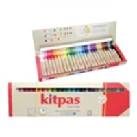 KITPAS สีเทียน Rice Bran Wax Art Crayons 24 สี รุ่น B-KMRW-24C