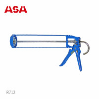 【ASA】骨架型不滴膠矽利康槍 R712(台灣製 矽力康槍 玻璃膠槍 打糊槍 silicone槍 填縫膠槍)