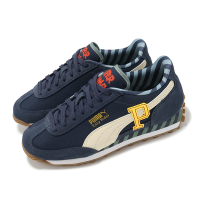 Puma 休閒鞋 Easy Rider Super JR 大童 女鞋 藍 米白 焦糖底 麂皮 40149801