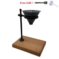Metal Coffee Dripper Filter Stand Tool Coffee Drip Rack Coffee Station Pour Over Coffee Stand for Coffee Maker Home Bar Kitchen