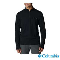 Columbia 哥倫比亞 男款 - Omni-Shade防曬50快排半開襟上衣-黑色 UAE10700BK /FW22